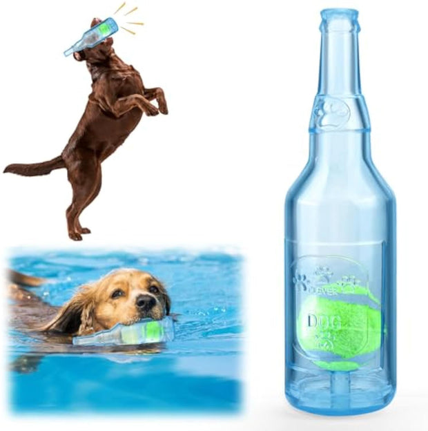 Water Bottle Pet Squeak Toy