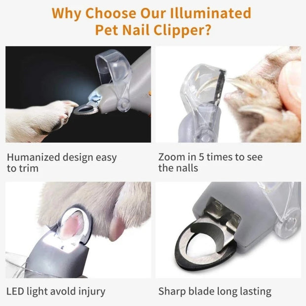 LED Magnify Nail Clipper