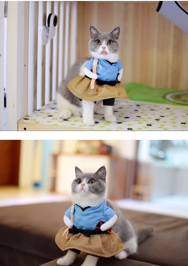 School Uniform Cat Costume