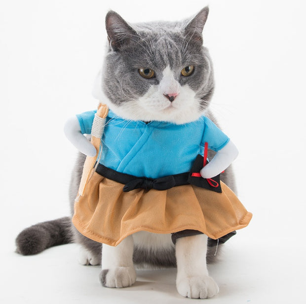 School Uniform Cat Costume