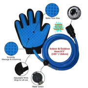 Pet Grooming Shower Head Bath Glove