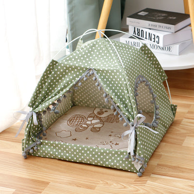 Enclosed Pet Bed