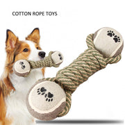 Tennis Ball Rope Pet Toy