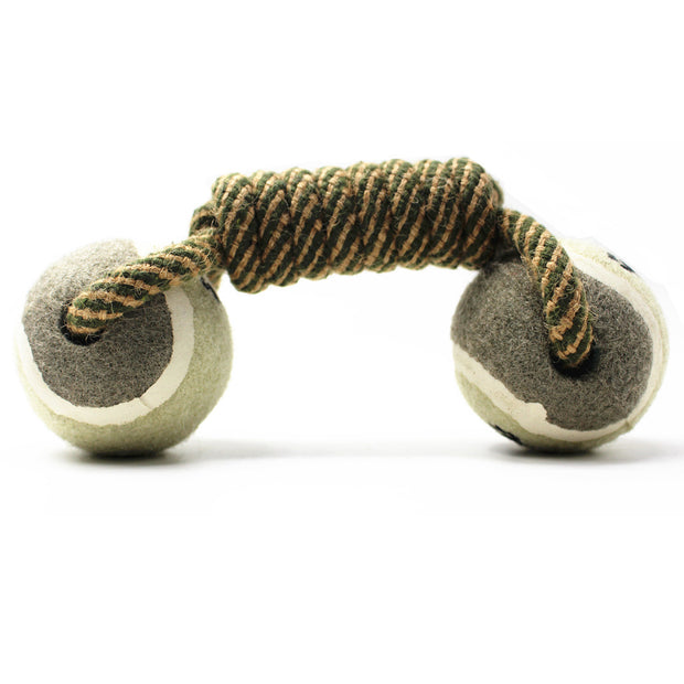 Tennis Ball Rope Pet Toy