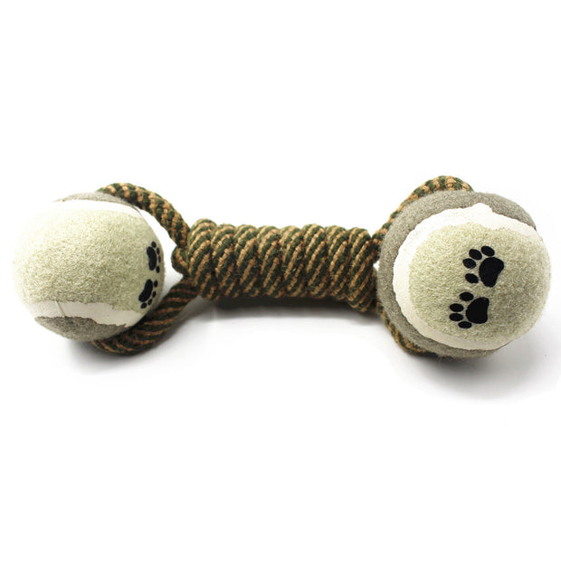 Tennis Ball Rope Pet Toy