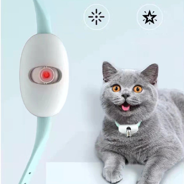 Smart Automatic Collar Laser Pet Toy