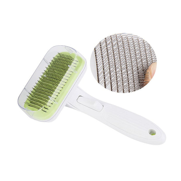 Automatic Hair Comb Pink