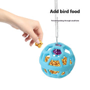 Plastic Gnawing Molar Chewing Relieving Stuffy Parrot Hanging Bell Ball