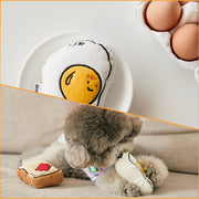 Toast, Eggs & Avocado Canvas Chew Toys