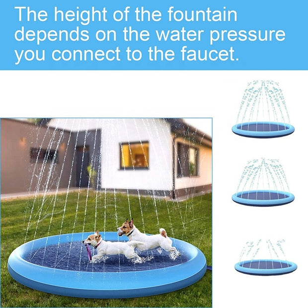 Anti-Slip Outdoor Pet Play Swimming Pool