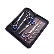 Pet grooming scissors set