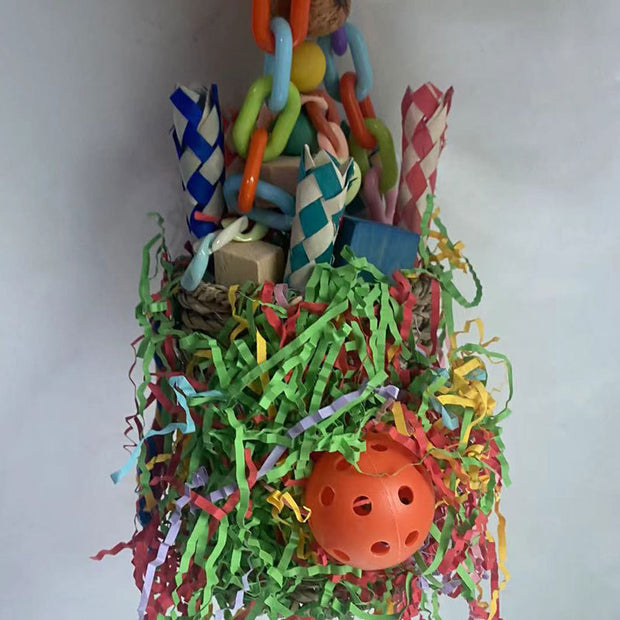 Parrot Confetti Bag Toy