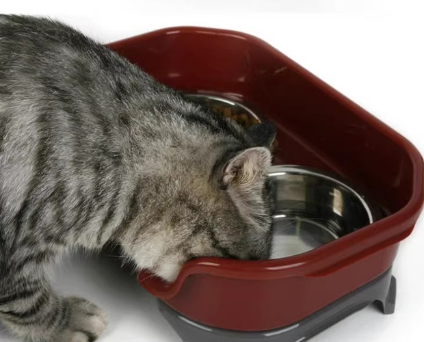 Anti-leak food bowl system 1