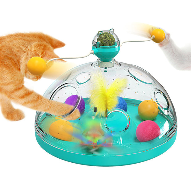 Twirling Catstick Nip Toy