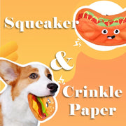 Crinkle Hungry Chew Toy