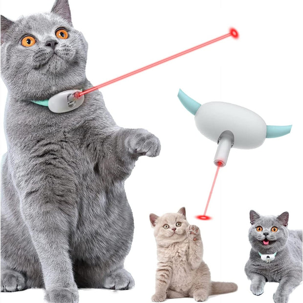 Smart Automatic Collar Laser Pet Toy