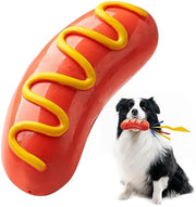 Indestructible Hot Dog Chew Toy