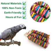 Parrot Gnawing Toy Blocks