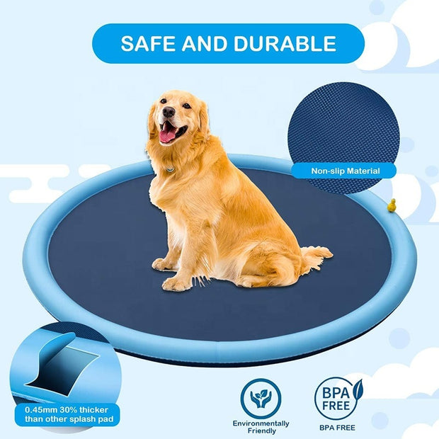 Anti-Slip Outdoor Pet Play Swimming Pool