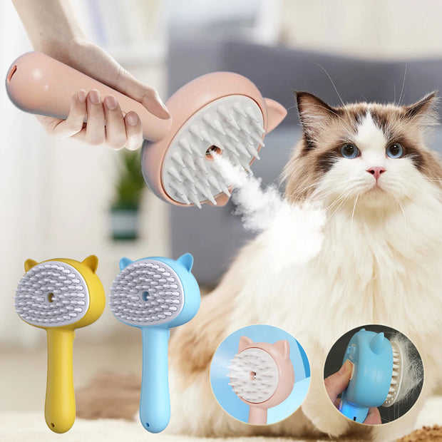 Pet Mist Grooming Brush